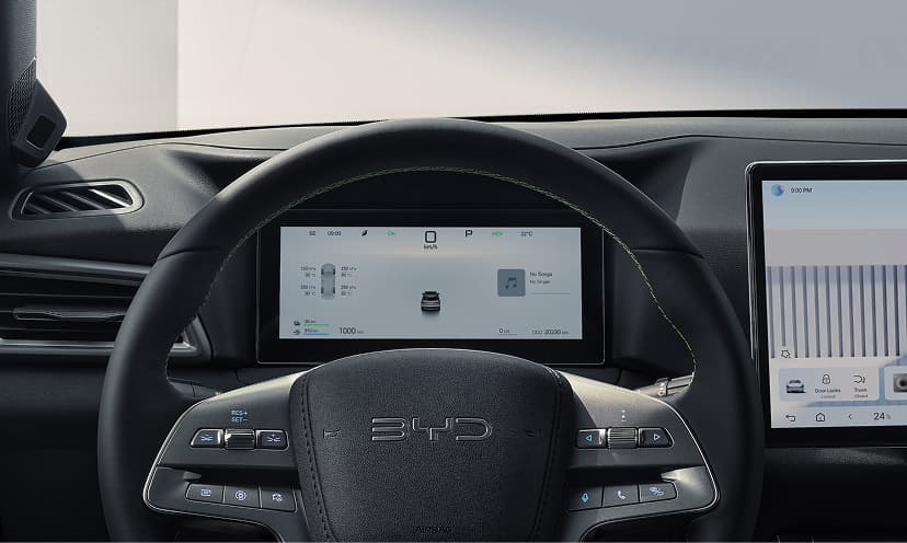 ATTO 2 steering wheel controls